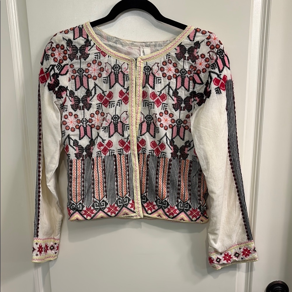 Raga Embroidered Floral Cardigan